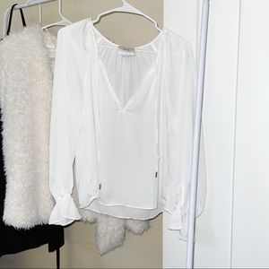 L’Academie Revolve Silk Blouse - Size XS